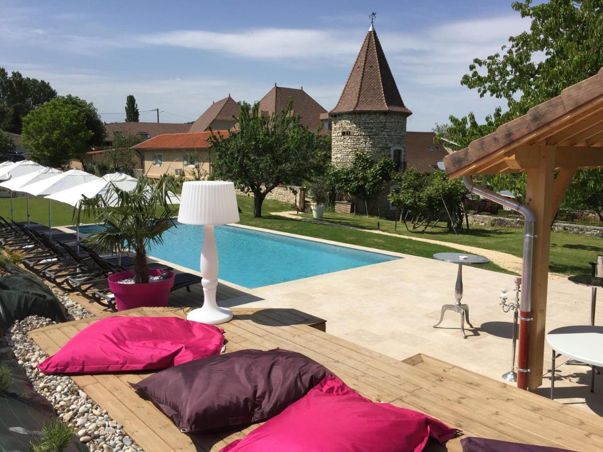 Domaine de Suzel Hotel Vignieu Exterior foto