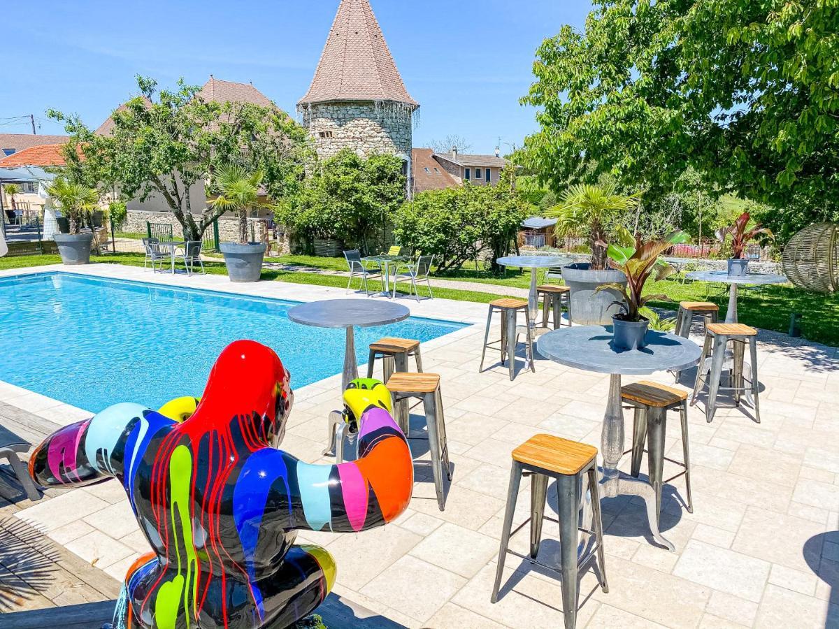 Domaine de Suzel Hotel Vignieu Exterior foto